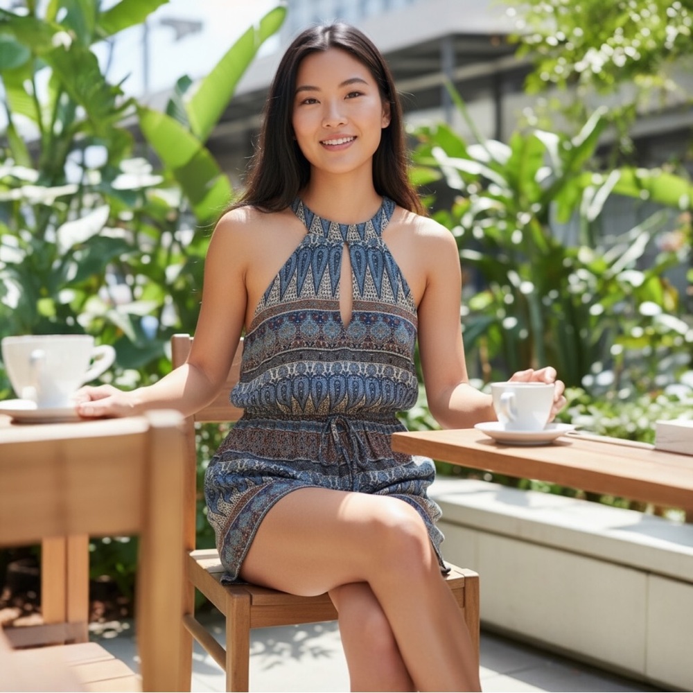 Boho Romper Small